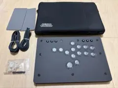 PWS FS-24 スプリングレバー アーケードファイトスティック クリア