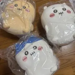 ちいかわ　ぼっちゃり　手乗りぬいぐるみ　3種類セット　新品未使用