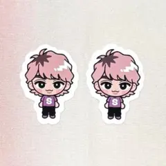 同梱割⭕️ SnowMan スノラボ すのチル ステッカー 佐久間大介 2枚セット