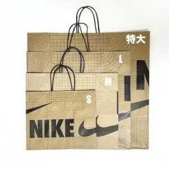 NIKE ナイキ 紙袋　ショッパー ショッピングバッグ SML特大サイズ 一枚