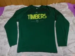 ◆MLSポートランドティンバーズ超レア珍品アディダスCLIMALITE長袖シャツ