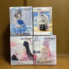 ブルーアーカイブ　フィギュア　4点セット