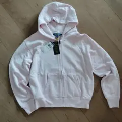 Ralph Lauren ピンク フルジップパーカー L