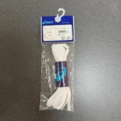 アシックス フラットシューレース 120cm ホワイト