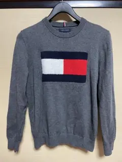 トミーヒルフィガー グレー 綿 セーター