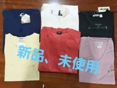新品、タグ付き　長袖半袖Tシャツ6枚セット