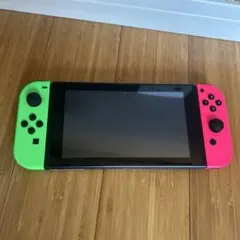 Nintendo Switch 本体のみ ネオンピンク ネオンイエロー - メルカリ