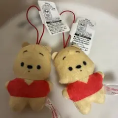 くまのプーさん ストラップ ぬいぐるみ 約10cm