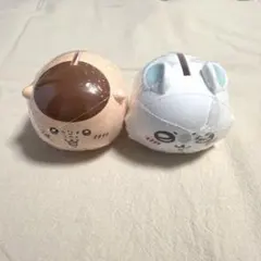 ちいかわ 貯金箱 2種セット くりまんじゅう モモンガ