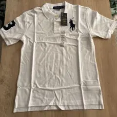 Polo Ralph Lauren ホワイトポロシャツ L/G