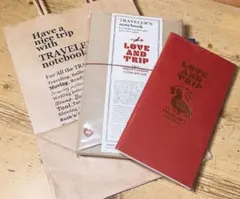 限定版❣️新品❗️トラベラーズノート　LOVE AND TRIP & リフィル1冊❣️