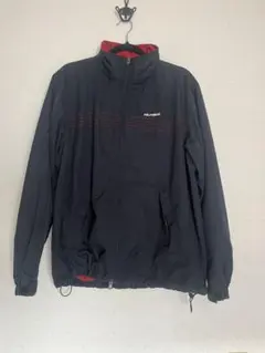 TOMMY HILFIGER ナイロンジャケット S/P ネイビー　ドローコード