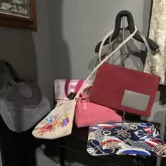 6点セット！フェイラー　ユニ　ハンドバック　マリン　ペコ　ランチ　クラッチ