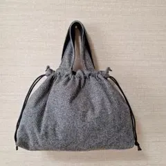 巾着トートバック　ハンドメイド