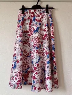 花柄スカート　フリーサイズのサムネイル