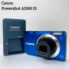 ジャンク扱い　Canon PowerShot A3300 IS 青 2026年最新】PowerShot A3300 ISの人気アイテム - メルカリ