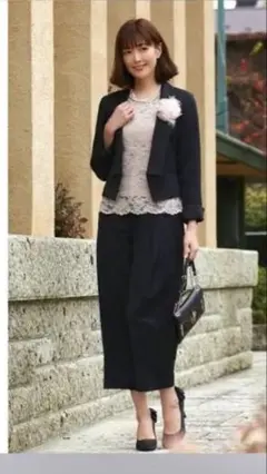 ルイルエブティック　セレモニースーツ　セットアップ　３点セット　入学式卒業式