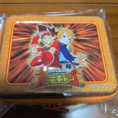 古代負王者　恐竜キング　収納ケース　(缶)