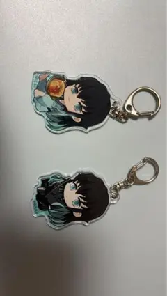 【鬼滅の刃】時透無一郎 アクリルキーホルダー 2個セット
