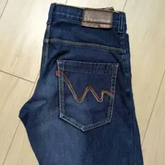 EDWIN　160センチ　 ストレートレッグデニム