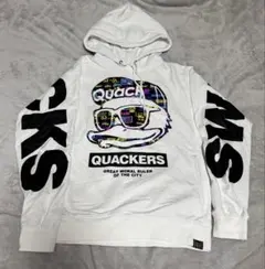 B ONE SOUL Duckdude パーカー M ホワイトのサムネイル