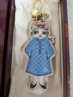 GUCCI 【新品未使用】ヒグチユウコ　猫 チャーム　　BOちゃん