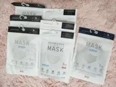 AIRism 洗えるマスク Mサイズ 3枚入り×7セット