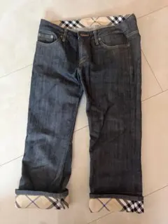 Burberry Blue Label デニム クロップドパンツのサムネイル
