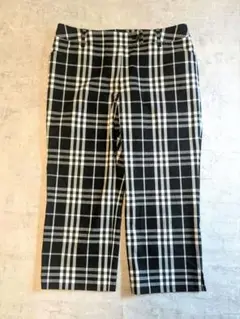 BURBERRY LONDON バーバリー チェック 七分丈パンツ 　13