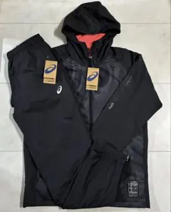 【新品】ASICS/裏トリコットグラフィック ウインドブレーカーフーディー/XL