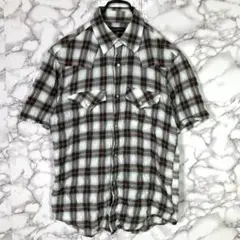 BEAUTY&YOUTH UNITED ARROWS　（S）　チェック半袖シャツ