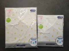 【新品未使用】Miki House ベビー肌着 50cm 2枚セット