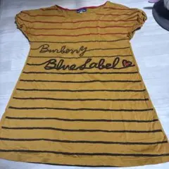 BURBERRY LONDON BLUE LABEL ボーダー Tシャツ 38