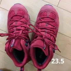 Columbia ハイカットトレッキングシューズ レッド