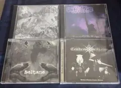 ブラックメタル ４枚セット CD