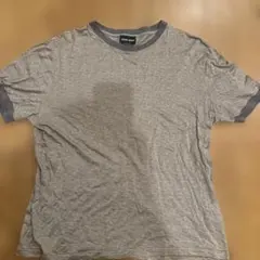 GIORGIO ARMANI ジョルジオアルマーニ 半袖Tシャツ グレー ボーダ