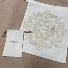 メゾン　クリスチャン　ディオール　ノベルティ　巾着ポーチ