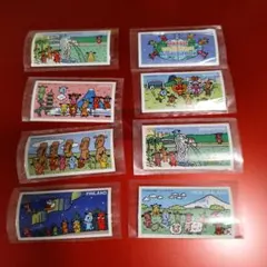 明治 マーブル 世界旅行 シール 8枚セット