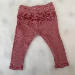 PETIT BATEAU ストライプレギンス/カーディガンセット　12m