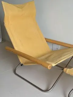 ニーチェア オットマン ニーファニチア Nychair キャメル色 オールド