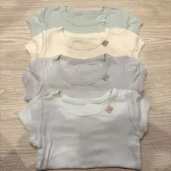 西松屋　肌着　4枚セット　80