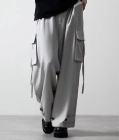 CLEL M-47デザイン TRルーズ パラシュートパンツ