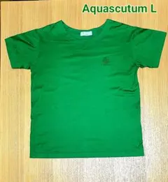 Aquascutum アクアスキュータム 綿スムース半袖Tシャツ サイズLのサムネイル