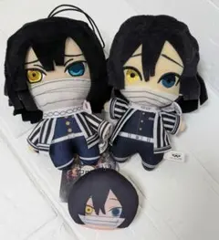 鬼滅の刃　ぬいぐるみ　伊黒小芭内　3点