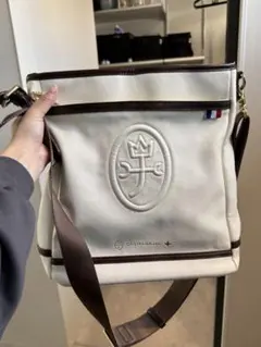 CASTELBAJAC ホワイト ショルダーバッグ