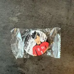 ハイキュー くら寿司 ビッくらポン 黒尾鉄朗 缶バッジ