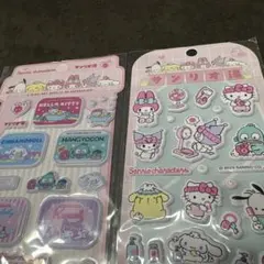 サンリオキャラクター ステッカー 2シートセット