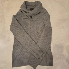 Armani Exchange グレー ニットセーター S/P