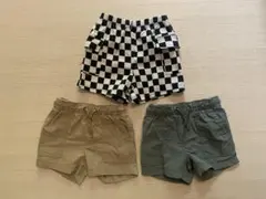 まとめ売り キッズ ショートパンツ 短パン シェフパンツ 子供 ワイドパンツ