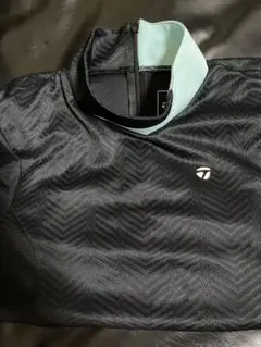 TaylorMade レディースゴルフシャツ XS 黒/ミントのサムネイル